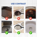 Sink & Drain Cleaner, Dodorado Drain Cleaner Powder, 3.9 oz Bottle, Sewer Pipe Maintainer for Kitchen, Bathtub, Shower Drains (5Bottles)