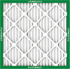 Filterbuy 22x22x1 Air Filter MERV 8 (MPR 700) Dust Defense Replacement (6-Pack), Electrostatic Pleated HVAC AC Furnace Filters, Made in USA (Actual Size: 21.50 x 21.50 x 0.75)