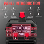 YESWELDER MIG-140DS PRO MIG Welder, 140Amp 110/220V Dual Voltage, 4 in 1 Gas MIG/Flux Core MIG/Lift TIG/Stick Multiprocess MIG Welding Machine