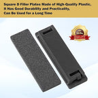 Square Breaker Panel Cover for Schneider Electric Homeline Square D QO Filler Plates QOFPCP Circuit Breaker Cover, 0.7inch 6-Pack