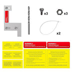 Generator Interlock Kit Compatible with Siemens,ITE,Gould Murray and Thomas and Betts 150 or 200 amp Panels,1 1/4 Inch Spacing Between Main Circuit Breaker and Generator Circuit Breaker