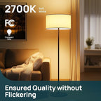 Linkind A19 LED Light Bulbs, 60W Equivalent, 8.5W Energy Efficient, 2700K Soft White Light Bulbs, 800 Lumens Non-Dimmable Bulbs, E26 Standard Base for Bedroom Home Office, 24 Packs