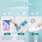 Toilet Bowl Cleaner Tablets 40 Packs, Two Colors Toilet Bowl Cleaners with Sustained-Release Technology, Keep Bathroom Toilet Stain Free and Prevent Limescale Buildup, 106oz