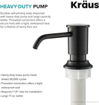 KRAUS Kitchen Soap and Lotion Dispenser in Oil Rubbed Bronze, KSD-80ORB