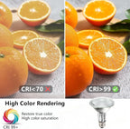 PAR30 Long Neck Halogen Flood Light Bulbs, 120V 39W, Dimmable High Output, E26 Medium Base, 2700K Warm Lighting, 3000 Hours for Recessed Light Bulb, 6 Pack