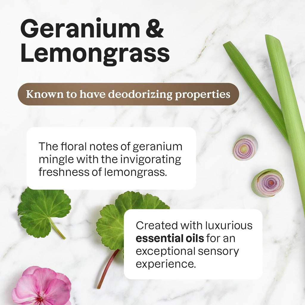 ATTITUDE All Purpose Cleaner, EWG Verified Multi-Surface Products, Vegan, Naturally Derived Multipurpose Cleaning Spray, Geranium and Lemongrass, 67.6 Fl Oz