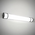 ASD LED 48" Vanity Flush Mount Light Fixture, Linear Bathroom Lighting Bar | 3CCT, Dimmable, Energy Star, ETL Listed | 35W 3200LM 3000-5000K 120V | Long Tube Bath Wall Sconce Over Mirror | Black