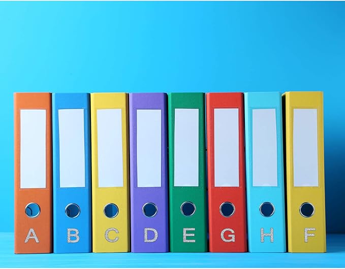 Outus 8 Sheets Vinyl Letter Stickers Self Adhesive Mailbox Numbers Alphabet Stickers Stick on Letters for Christmas Stockings Scrapbook Bulletin Board School Business(1 Inch,Glitter Silver)