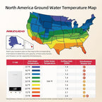 11kW Tankless Water Heater Electric, MIZUDO 240 Volt Instant Hot Water Heater, Up to 2.6 GPM for 1-2 Point of Use, with LED Digital Display, ETL Certified