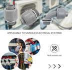 3/4 inch Liquid Tight Connector PVC Flexible Conduit Connector Kit,UL Listed,180 Degree and 90 Degree Connector Fittings 20 Pack(10 Pcs 180D/10 Pcs 90D)