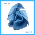 Microfiber Cleaning Cloth for Kitchen & households, Towels for Cars. (300gsm) (Pack of 24 Blue)