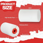 Nuogo 120 Pcs 2 Inch Foam Paint Roller High Density Foam Roller Mini Paint Roller Refills Paint Edger Tool for Walls Brings Smooth Finishes Flat Surfaces