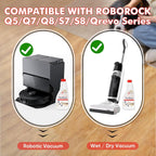 Floor Cleaning Solution Compatible with Roborock Q5/Q7/Q8/S7/S8/Qrevo Series, All Robot Vacuums & Wet Dry Vacuum, Floor Cleaner for Mopping, 2 Bottle Floor Cleaner Refill