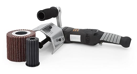 CS Unitec | PTX ECO Smart | Linear Finishing System. Surface Finishing on Stainless Steel, Aluminum, & Metals. Anti-Vibration Handle, Variable Speeds, High Torque, 7.25 Lbs - Made in Germany