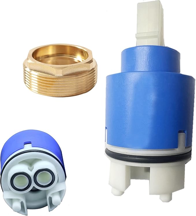 K35B Faucet Cartridge, Replacement Cartridge Compatible with American Standard 7038, La Torre & Delta Faucets-KEROX