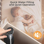 Universal Toilet Flusher Replacement Kit, Black Rubber Float Valve with 2-Inch Flapper, Adjustable, Quiet, Easy to Install Toilet Parts (1-Pack)