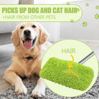 4 Pack Reusable Mop Pads Refill Compatible with Swiffer Sweeper Mop, Microfiber Wet Mopping Cloths for Floor Cleaning, Ideal for Home Cleaning Washable Floor (Green-4 Pack)