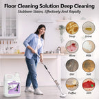 170 FL OZ Floor Cleaning Solution,Floor Cleaner for Mopping with Tineco,Deep Cleaning &Deodorizing for Roborock,Compatible with Saros Series,S8/S7 Series,Q Revo/Q Series,iFLOOR Series Wet Dry Vacuum