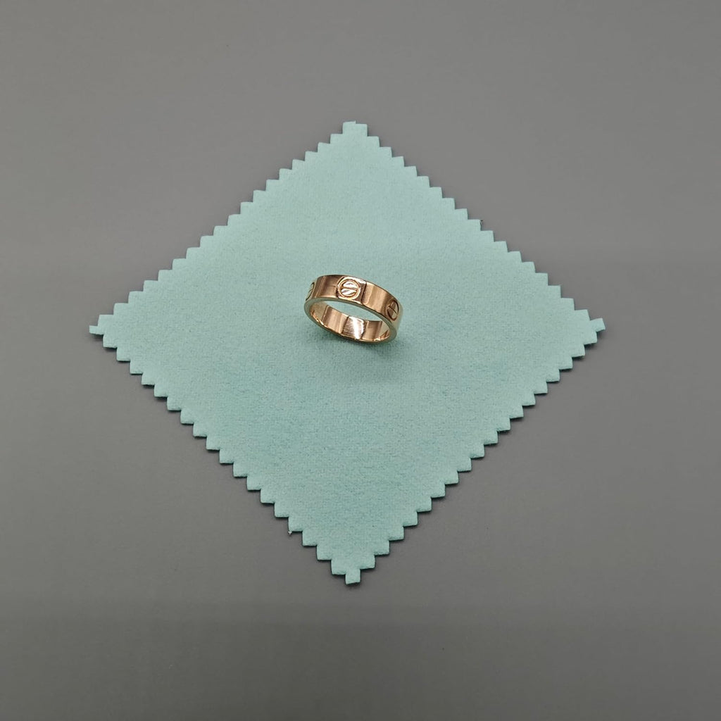 50pcs Jewelry Cleaning Cloth Polishing Cloth for Sterling Silver Gold Platinum Small Polish Cloth (3" x 3")