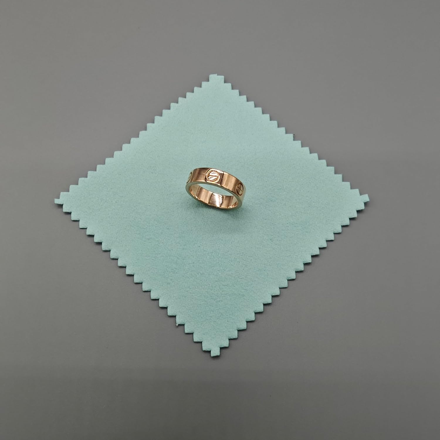 50pcs Jewelry Cleaning Cloth Polishing Cloth for Sterling Silver Gold Platinum Small Polish Cloth (3" x 3")