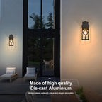 ALVIME Outdoor Wall Light Fixtures, Exterior Wall Lanterns, Waterproof Patio Sconce, Porch Outside Lights for House, Entryway, Front Door, Backyard, Garage, E26 Base&High Strength Clear Glass