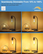 B10 Light Bulbs, 7 Watt Replacement Light Bulbs for Electric Candle Lamps, Window Candles & Chandeliers -E12 Candelabra, Clear Glass (7W -12 Packs)