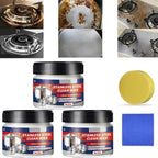 Magical Nano-Technology Stainless Steel Cleaning Paste, Stainless Steel Clean Wax, Stainless Steel Cleaning Wax, Stainless Steel Cleaner and Polish, Metal Polish Paste (3Pcs)