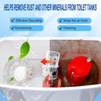 Automatic Toilet Bowl Cleaner Tablets,Bleach Descale&Deodorize-Tank Drop-In Tablets for Stain & Limescale Removal, Fresh Scent, Septic-Safe, Compatible with effective to use Works with Toilets -praise