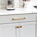 10 Pack 7.5"(192mm) Vintage Antique Brass Cabinet Pulls Kitchen Cabinet Handles Drawer Pulls Cupboard Hardware for Cabinets CK0078