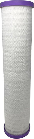 Home Master CfRFgaCC-20BB Replacement Whole House Water Filter, High Flow 20gpm, Radial Flow Granular Catalytic Carbon, 20" x 4.5" Fits Big Blue