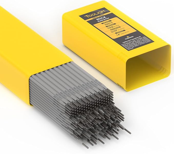 TOOLIOM E6013 Welding Rod 3/32" 10LB Carbon Steel Stick Electrodes