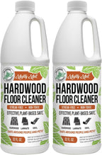 Mighty Mint Hardwood Floor Cleaner, Ready-to-Use with Mops and Sprayers, Natural Mint Scent, 32oz (Pack of 2)