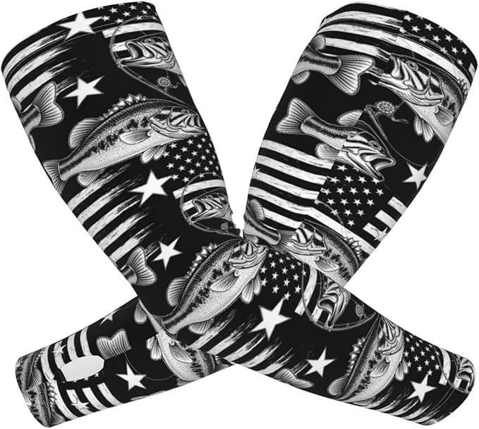 Men Women Anti-Slip Cooling Arm Sleeves Comfortable Sunshade for Summer Sports