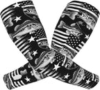 Men Women Anti-Slip Cooling Arm Sleeves Comfortable Sunshade for Summer Sports