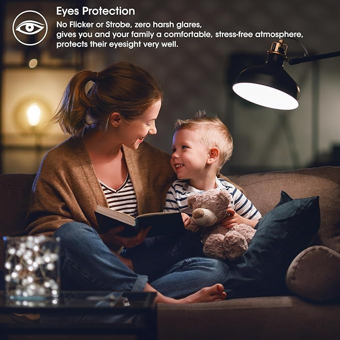 Vintage LED Edison Bulbs, 6W, Equivalent 60W, Dimmable, High Brightness Warm White 2700K, ST58 Antique LED Filament Bulbs with 90+ CRI, E26 Medium Base, Clear Glass, Pack of 16