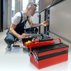 Mini Toolbox, Tool Box Organizer with Steel, Cantilever for Workshop, Garage, Warehouse