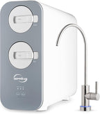 iSpring RO800G Tankless Reverse Osmosis System, 800 GPD Under Sink Water Filter with 2.5:1 Pure to Drain Ratio, TDS & PFAS Reduction, Space Saving Design, Includes Brushed Nickel Faucet