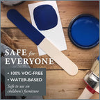 AMY HOWARD AT HOME Chalk-Based One Step Paint for Furniture, Cabinetry, Decor, Finish, and More | No Stripping, Sanding, or Priming | Dark Base | 16 Ounce | American Dream