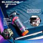 Blackline Best Glass Cleaner - Works on Glass, Windows, Mirrors & Navigation Screens. Tint Safe Window Cleaner for Car - 16 fl oz bottle, Streak Free Spray