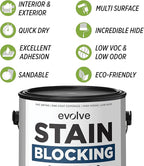 Evolve Ultimate Pro Stain Blocking Primer: Quick-Dry, Low Odor, Superior Stain-Blocking Primer (5 Gallon)