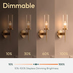 ALAMPEVER E26 LED Bulb 60 Watt, B11 Chandelier Light Bulbs, 2700K Soft White Candelabra LED Bulbs, 24 Pack Candle Light Bulbs