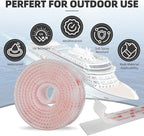 3M Dual Lock SJ3560 1"×4ft Clear 1 Pack Reclosable Fastener Mounting Tape Interlocking Mushroom Shaped Strong Adhesive Hook Lock Sticky Tape for Indoor and Outdoor(DC2512)