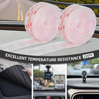 3M Dual Lock SJ3560 1"×6ft Clear 2 Pack Reclosable Fastener Mounting Tape Interlocking Mushroom Shaped Strong Adhesive Hook Lock Sticky Tape for Indoor and Outdoor(DC25192)