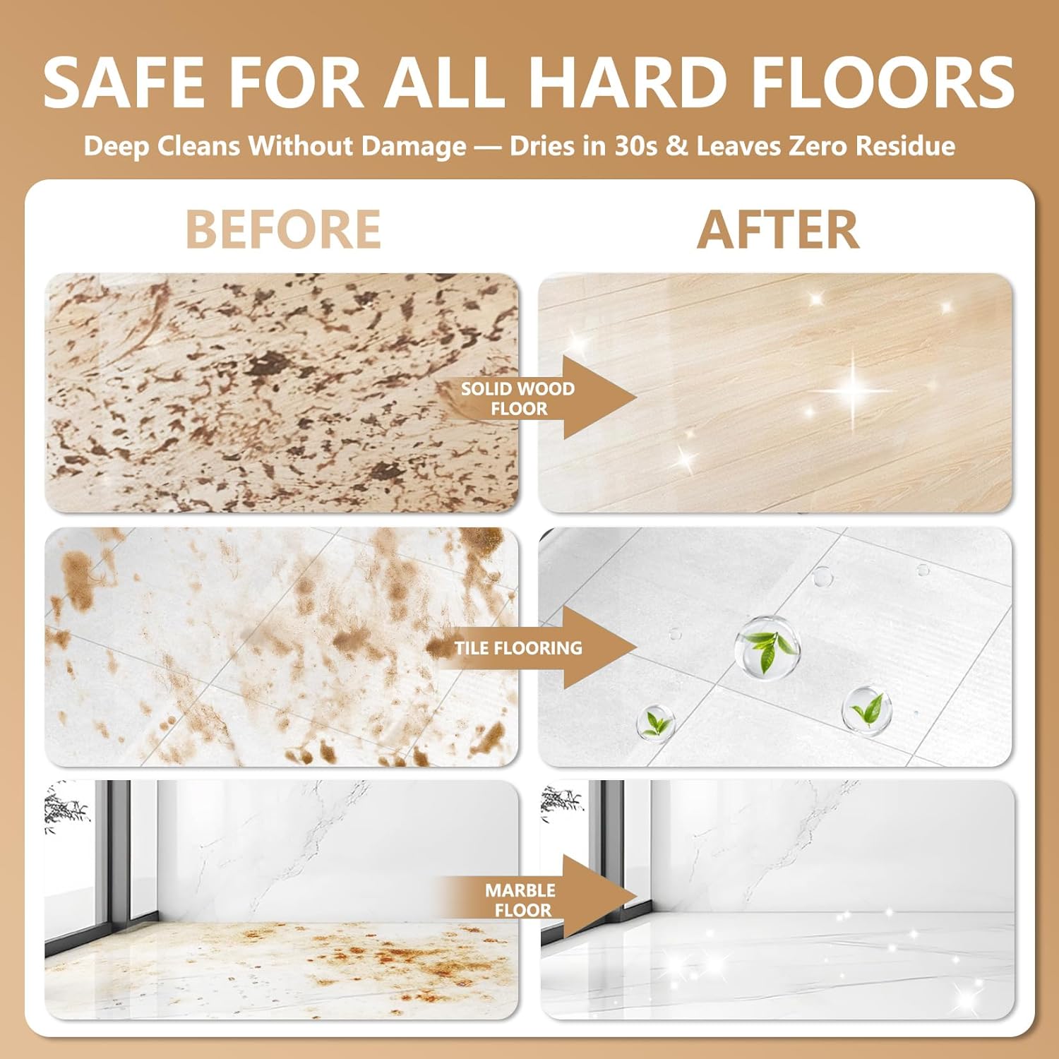 Floor Cleaning Solution, 82 Fl Oz, Compatible with All Roborock Mopping Robots (S7, S8, Qrevo, Q7, Q8 series),Deep Streak Cleans for Multiple Hard Floors, Low-Foam Delivers Clog Free (Fresh fragrance)