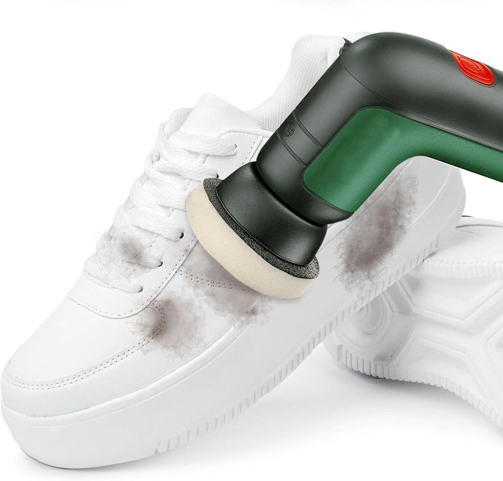 16pcs Power Scrubber Pad Set Compatible with Dremel Versa PC10 Ruby Horsepower Includes 4 Foam, 4 Kitchen, 4 Performance, 4 Microfibre Pads Electric Cleaning Tool Replacement Scouring Pads Accessories