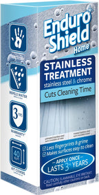 EnduroShield Stainless Steel Treatment Kit - Advanced Protection for Stainless Steel Surfaces - Makes surfaces easy to clean - Apply Once - Lasts Years