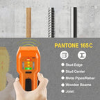 Stud Finder Wall Scanner Wood and Metal Detector Sensor for 3/4 inch Thickness Wall (ST102-Orange)