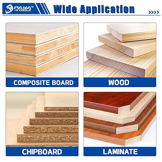 7-1/4-Inch 24-Tooth Circular Saw Blade, 0.063" Ultra Thin Kerf Blade 20mm Bore (16mm Reduction Ring Included), ATB Framing Blade for Wood Fast Cutting