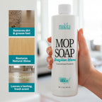 Luxury Mop Soap Brazilian Waves - Safe for Pets - Highly Scented Mop Soap That's Concentrated to Help Remove Dirt, Grease & Grime 12 oz