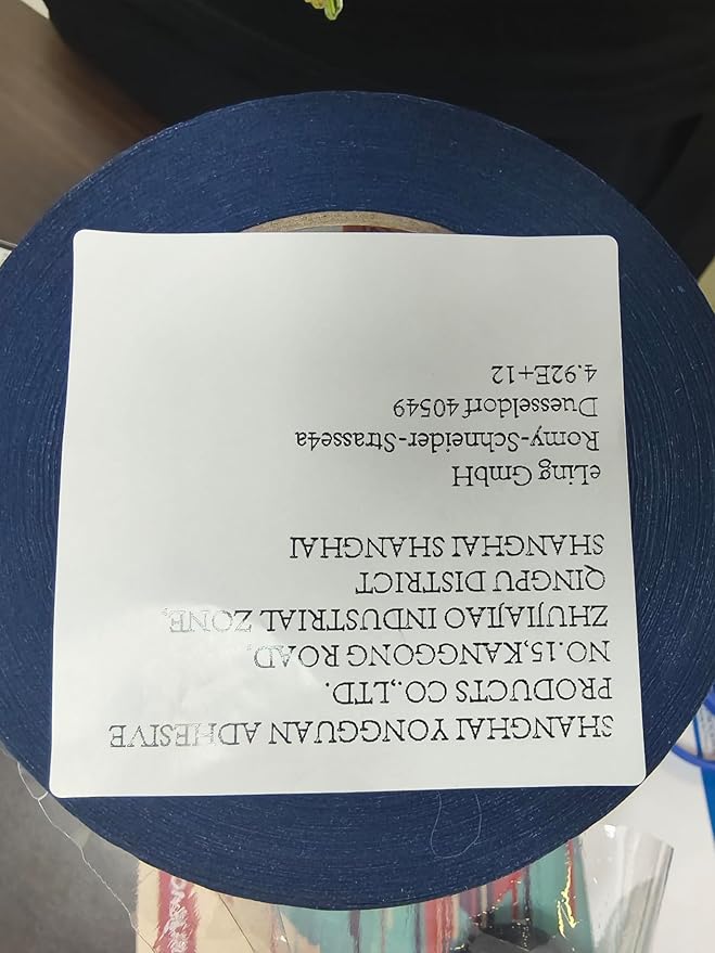 ADHES Blue Painters Tape - UV Resistant, 14 Day Clean Removal, 1.88in x 60yd, 72 Rolls